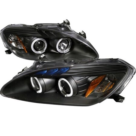 Overtime Black Housing Projector Headlights for 00 to 03 Honda S2000, 10 x 25 x 26 in. OV2654202